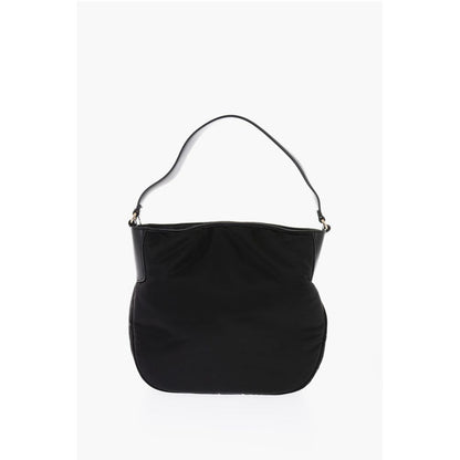 LOVE golden logo solid color nylon bag