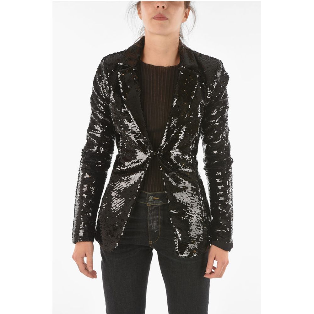 COUTURE All-Over Flip Over Sequined ANASTASYE Slim Fit Blaze