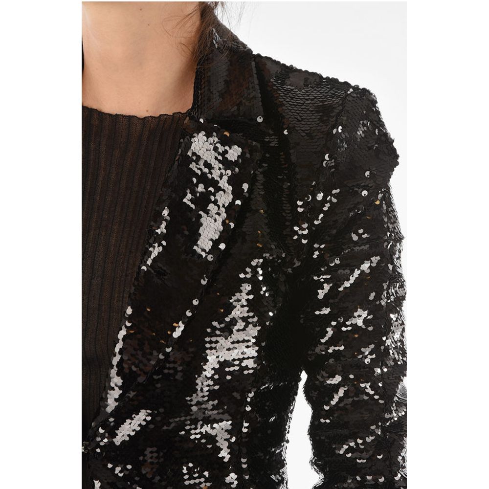 COUTURE All-Over Flip Over Sequined ANASTASYE Slim Fit Blaze
