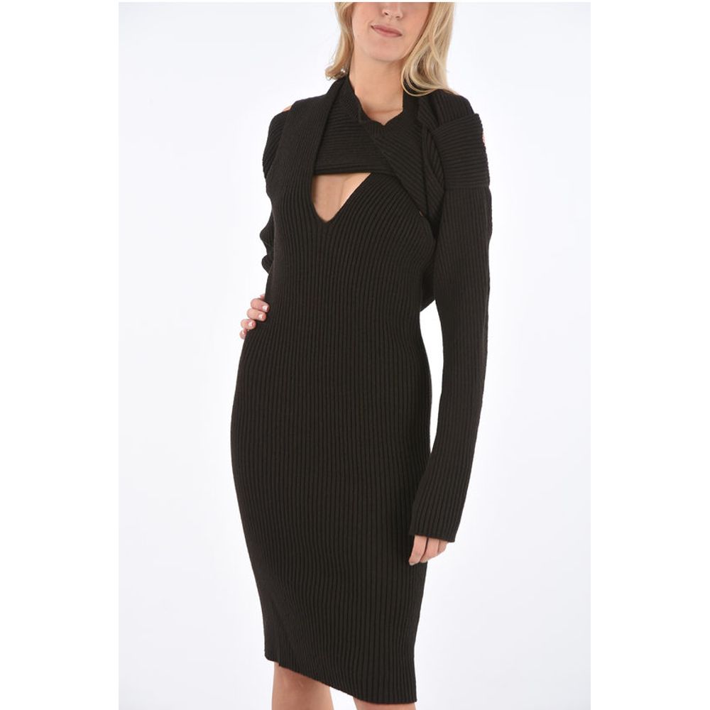 Ribbed Unstructured Dress