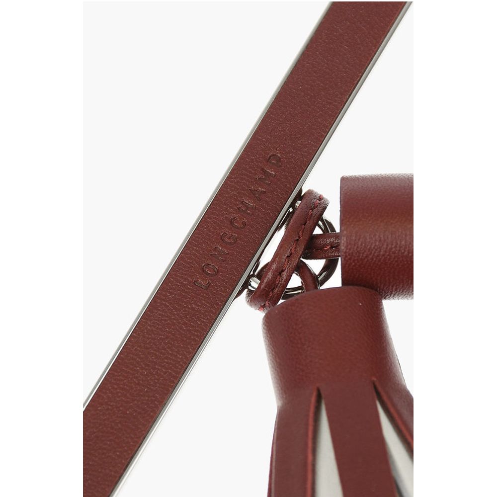 Leather Clip with Tassels
