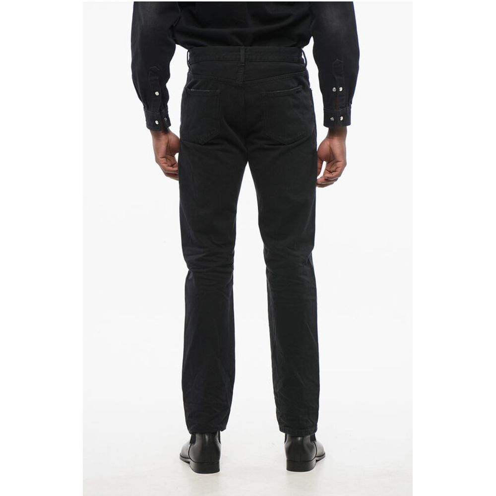 5-Pocket Regular Fit Denims with Belt Loops 19cm