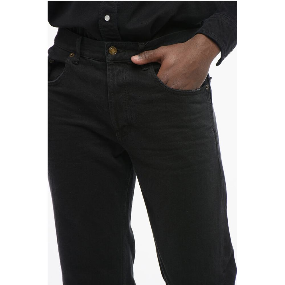 5-Pocket Regular Fit Denims with Belt Loops 19cm