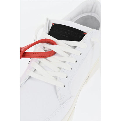 Canvas VULCANIZED Low-Top Sneakers With Embroidered Logo