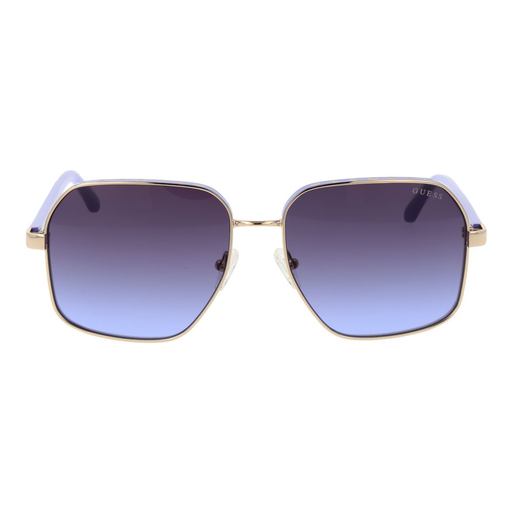 Gafas de sol doradas para mujer