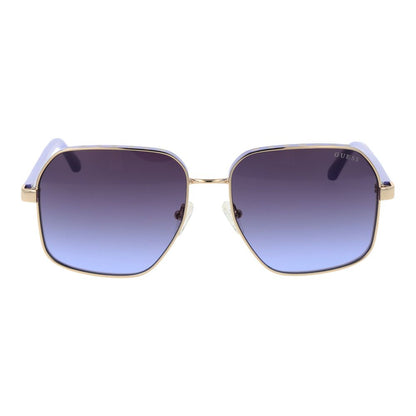Gafas de sol doradas para mujer