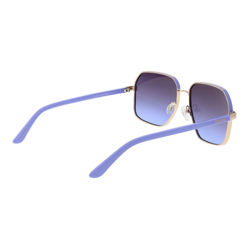 Gafas de sol doradas para mujer