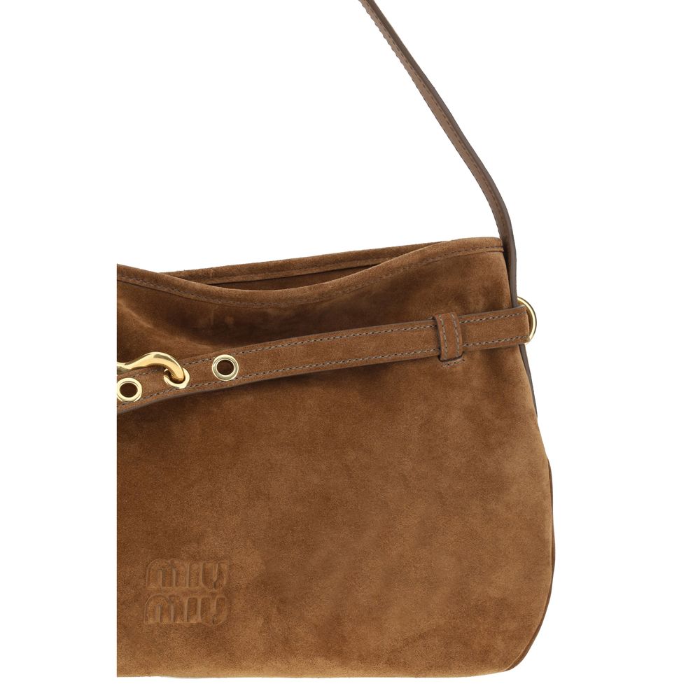 Aventure Suede Shoulder Bag