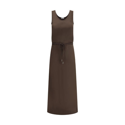 Satin Long Dress