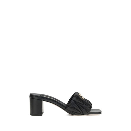 Sandalias con logotipo