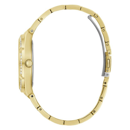 Reloj de acero inoxidable dorado