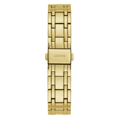 Reloj de acero inoxidable dorado