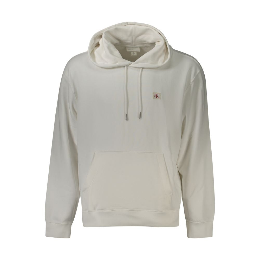 White Cotton Men Sweater