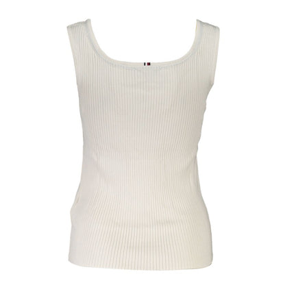 White Modal Tops & T-Shirt