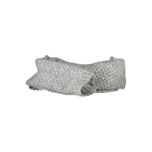 Gray Alpaca Wool Scarf
