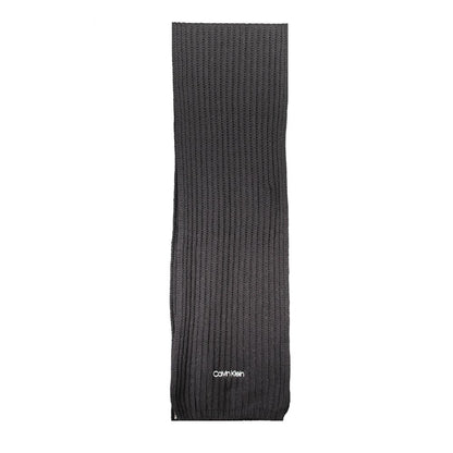 Black Cotton Scarf