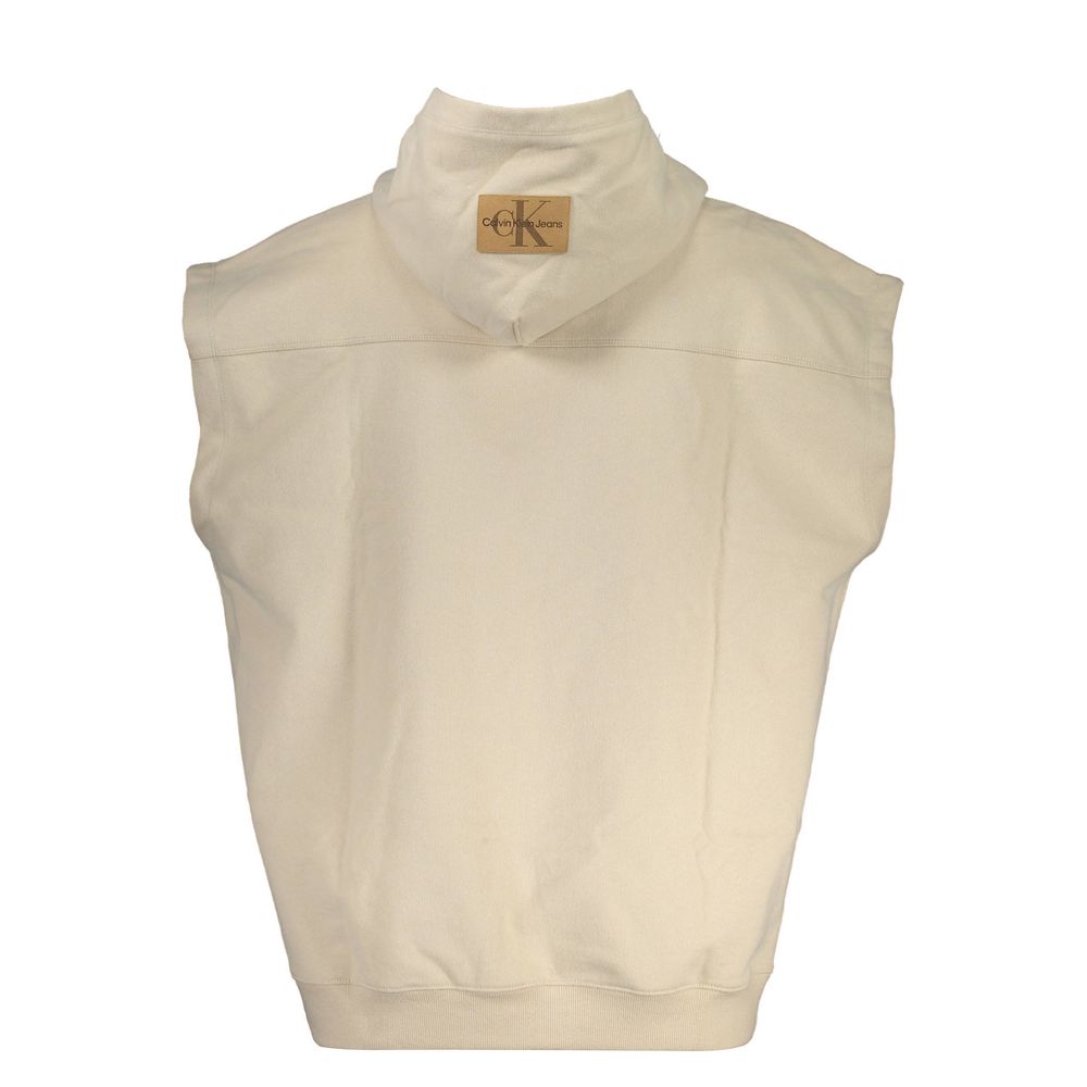 Jersey de algodón beige
