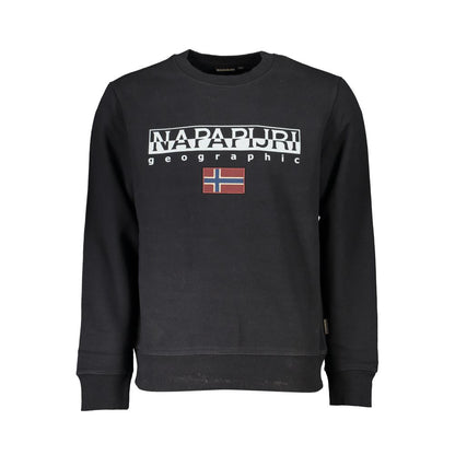 Black Cotton Sweater