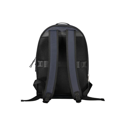 Mochila de poliéster azul