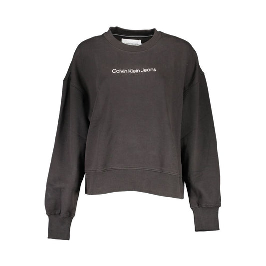 Black Cotton Sweater