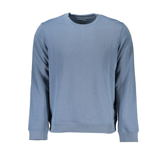 Jersey azul de poliéster