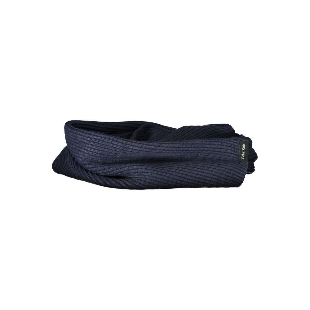 Blue Cotton Scarf