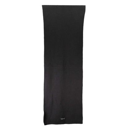 Black Cotton Scarf
