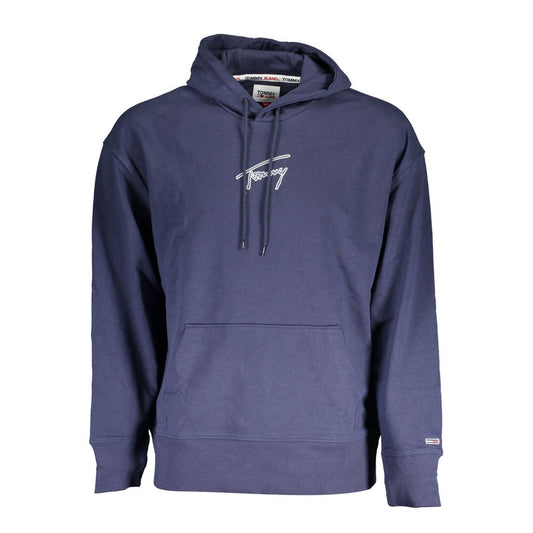 Jersey azul de algodón