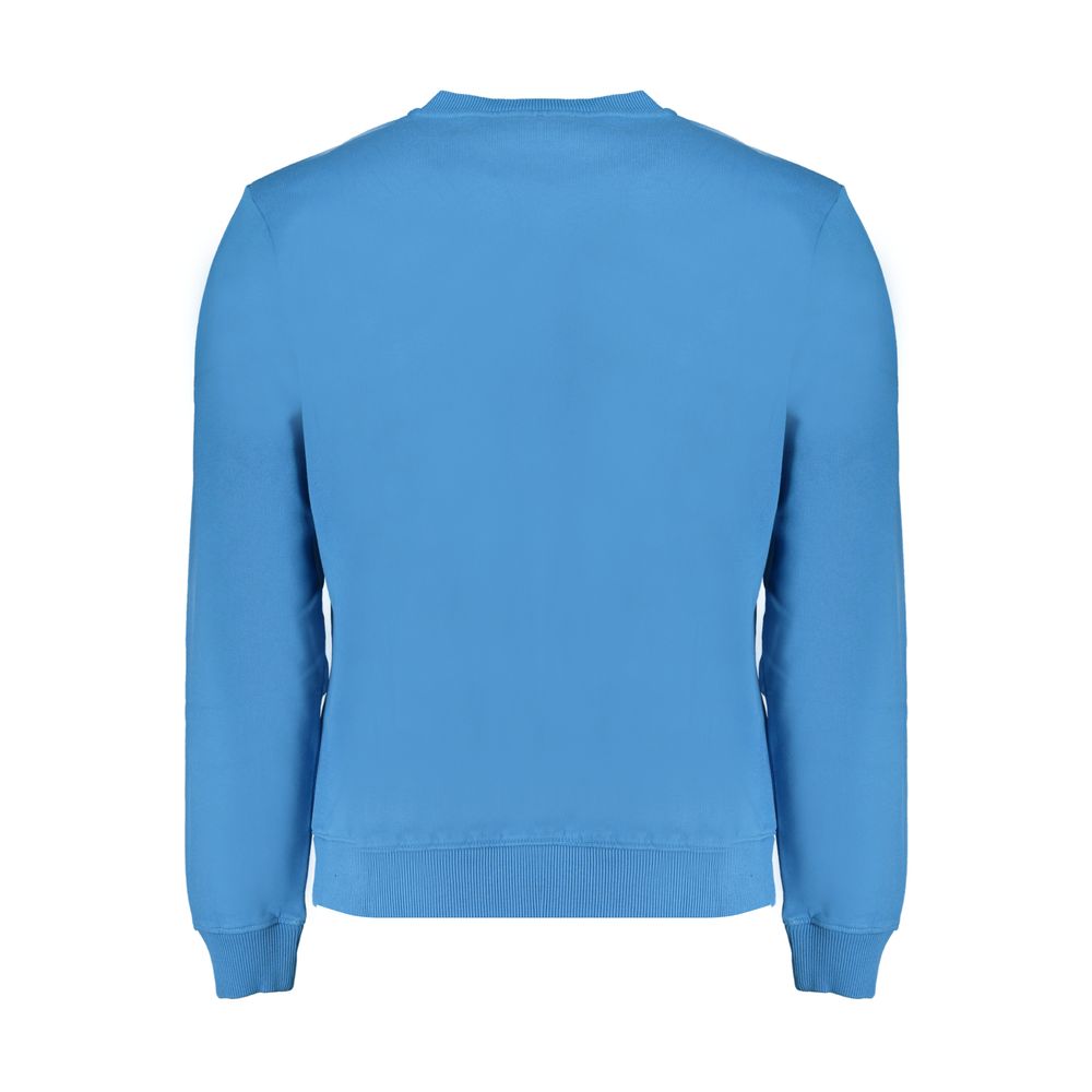 Jersey azul de algodón