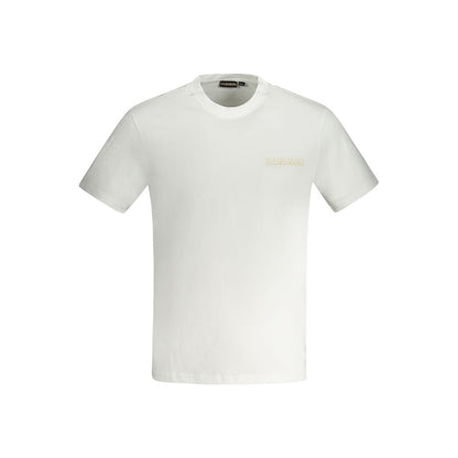 Camiseta blanca de algodón