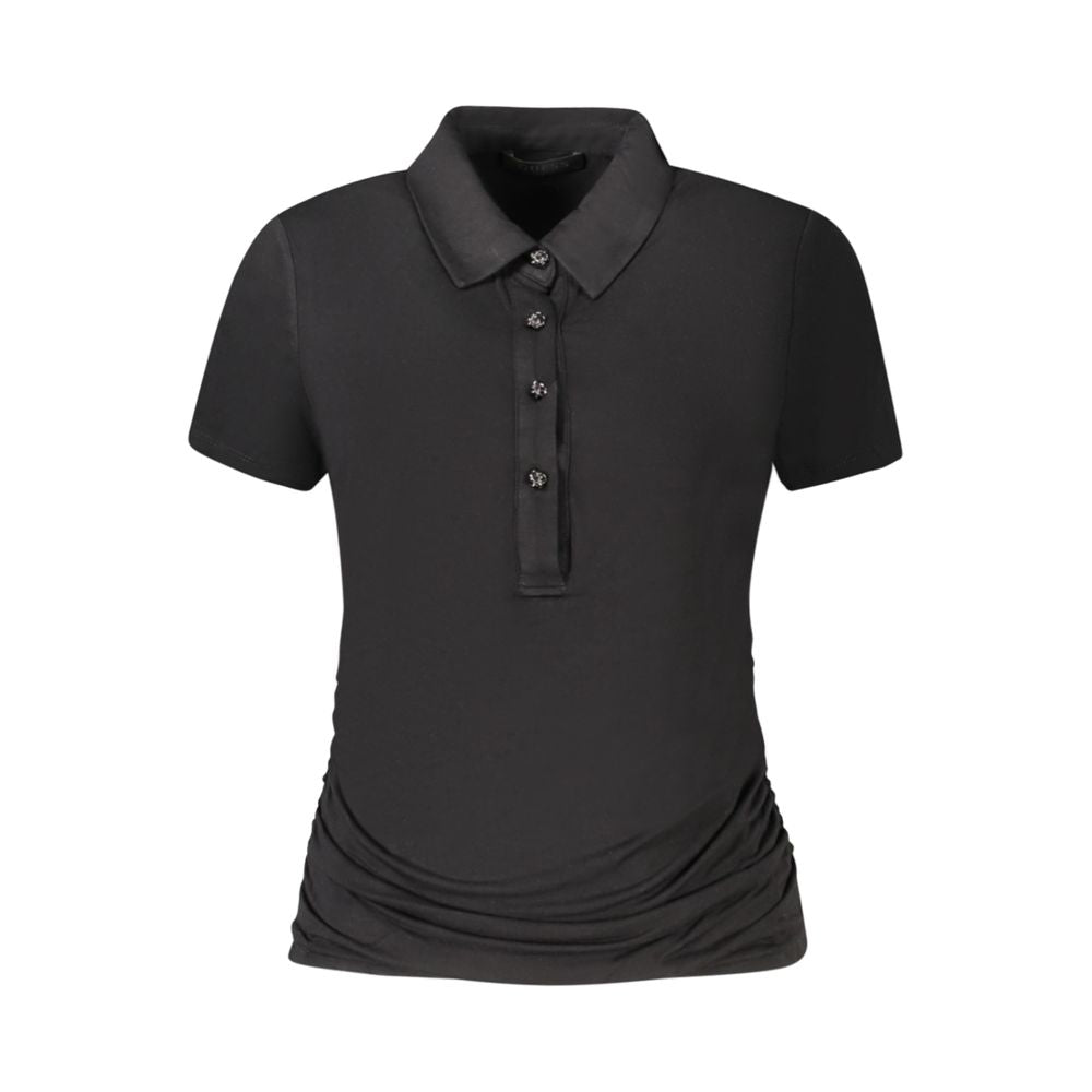 Black Viscose Tops & T-Shirt