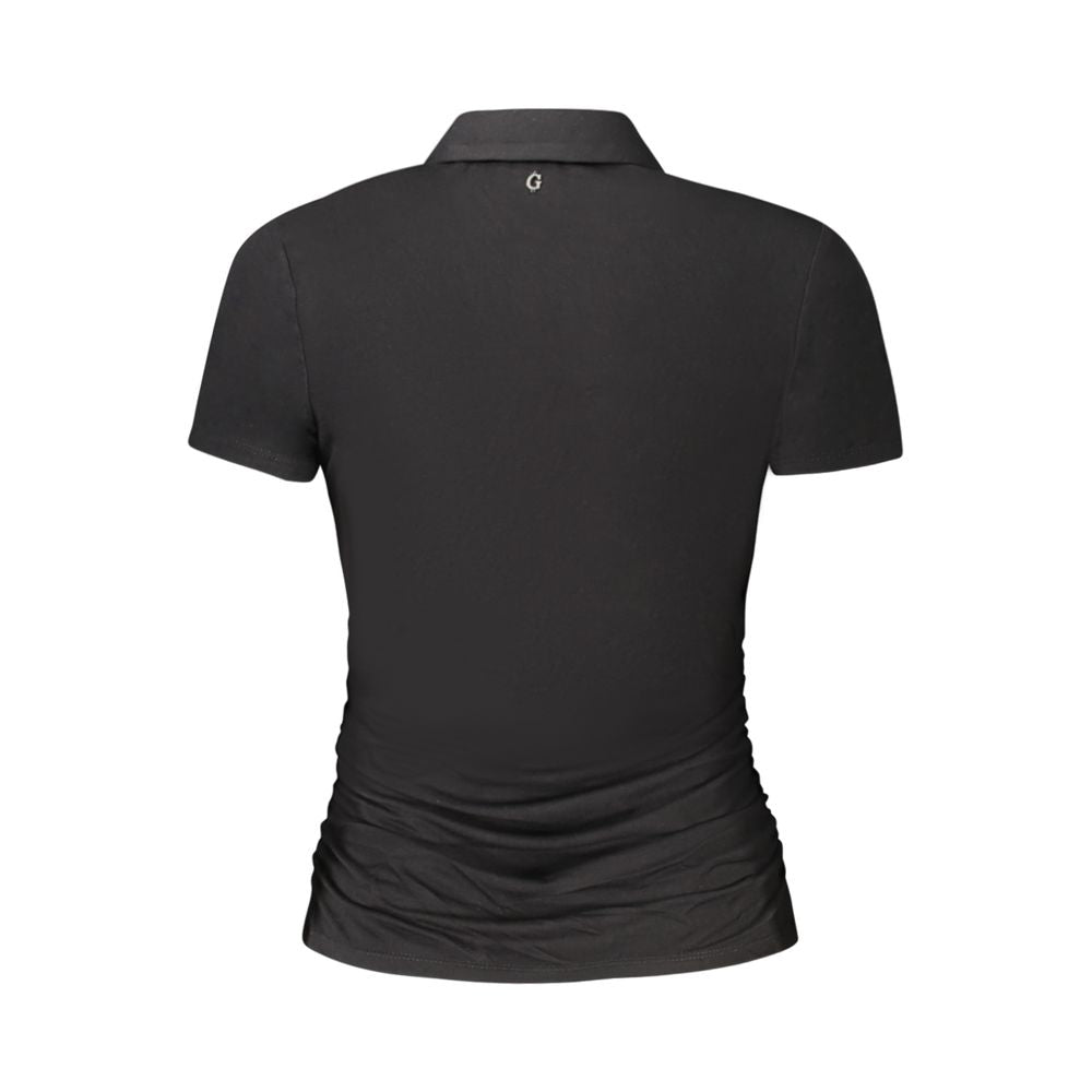 Black Viscose Tops & T-Shirt