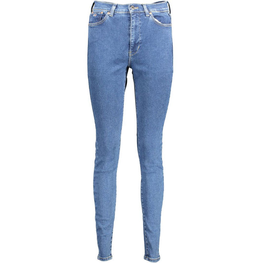 Pantalones y vaqueros de algodón azules