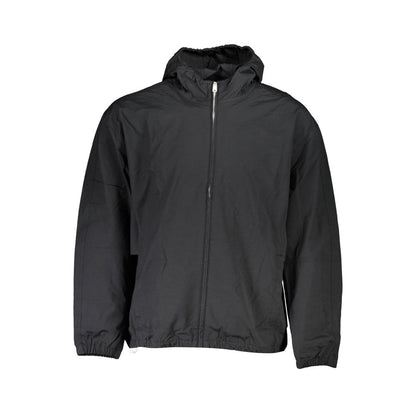 Chaqueta negra de algodón