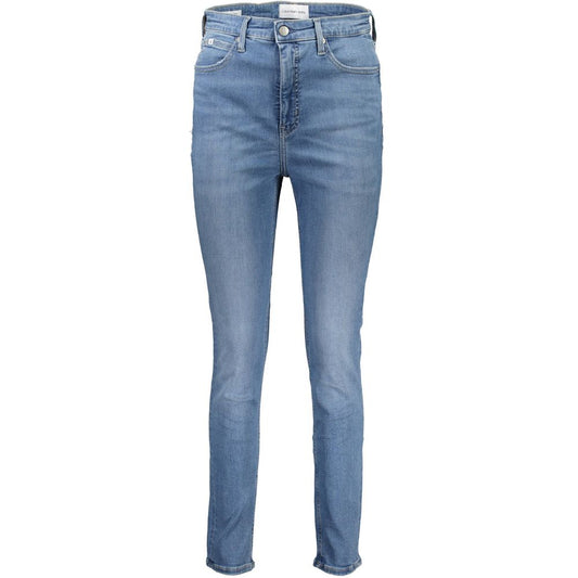 Pantalones y vaqueros de algodón azules