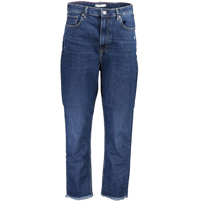 Pantalones y vaqueros de algodón azules