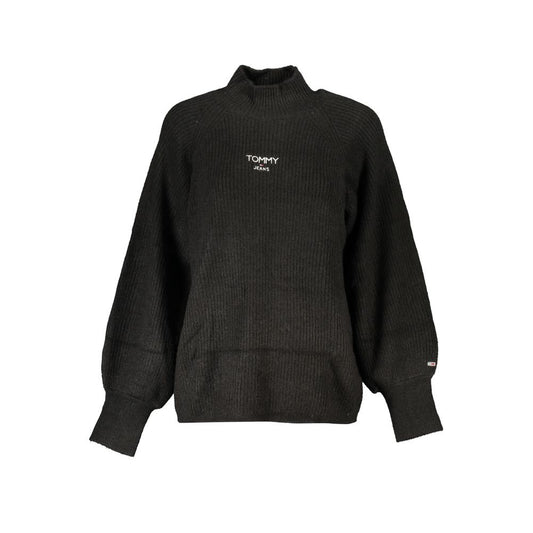 Jersey negro de poliéster