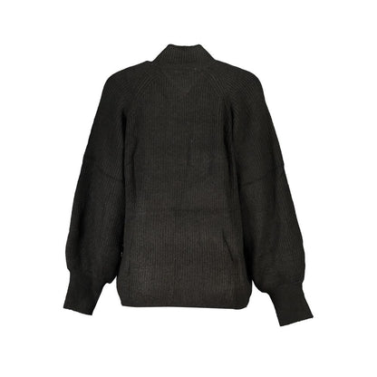 Jersey negro de poliéster