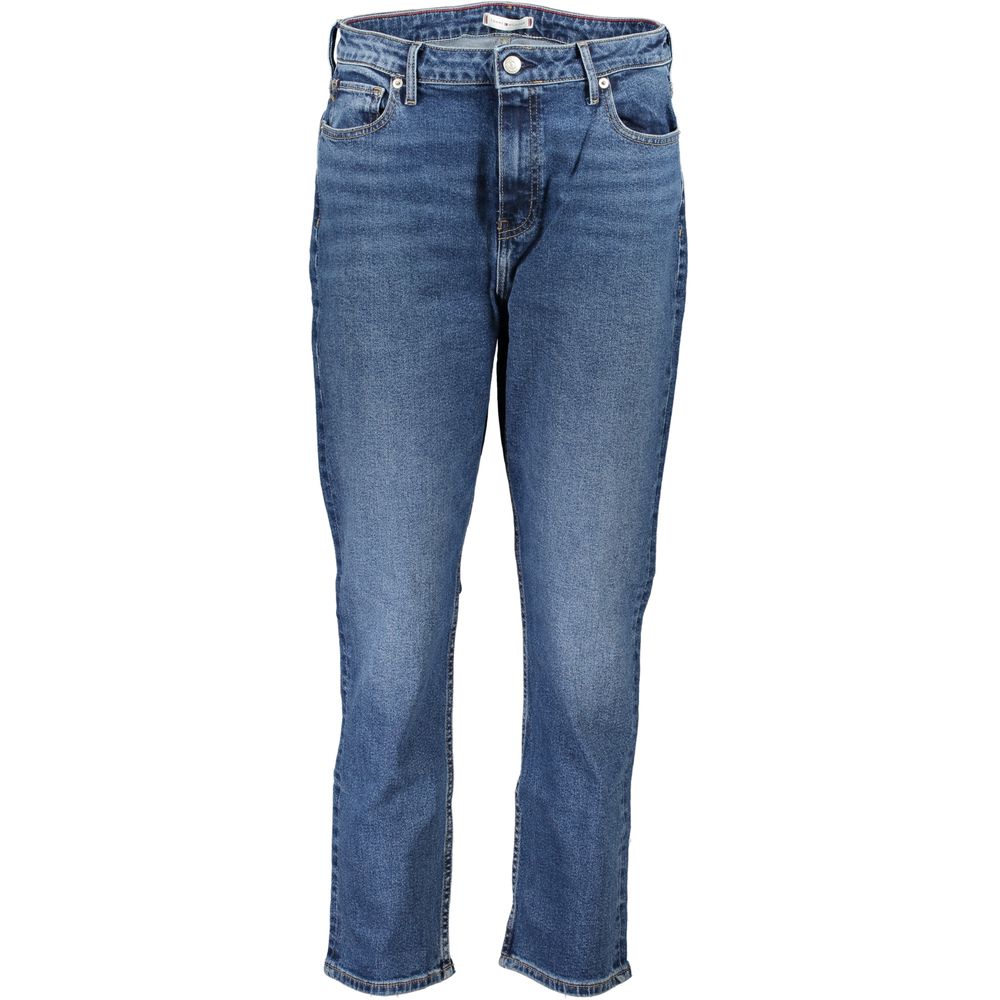 Pantalones y vaqueros de algodón azules
