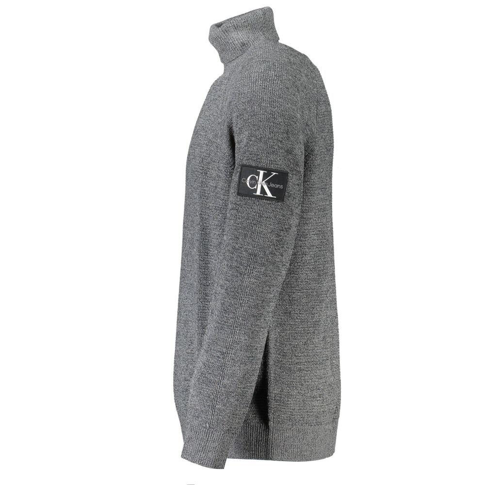 Jersey de lana gris