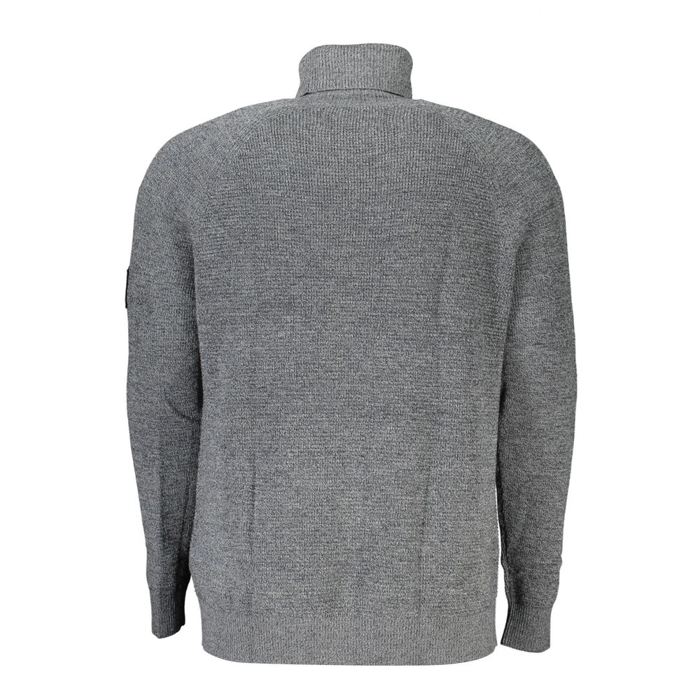Jersey de lana gris