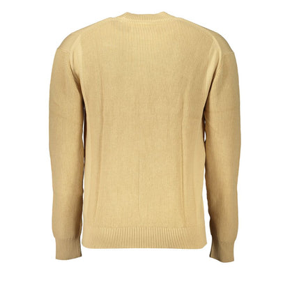 Jersey de algodón beige