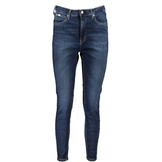Pantalones y vaqueros de algodón azules
