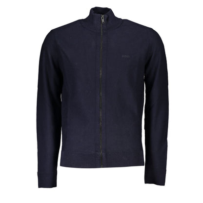 Blue Polyamide Sweater