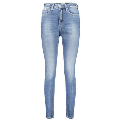 Pantalones y vaqueros de algodón azules