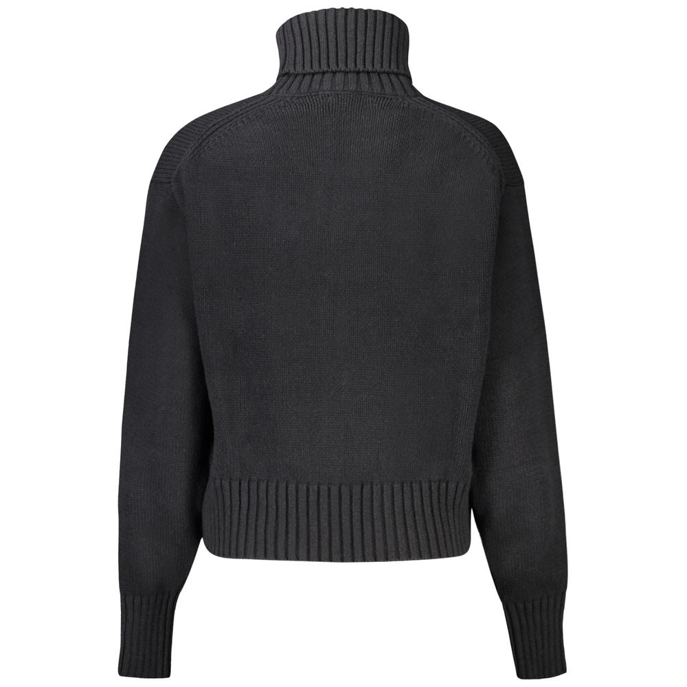 Jersey negro de algodón