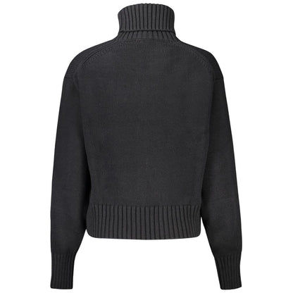Jersey negro de algodón