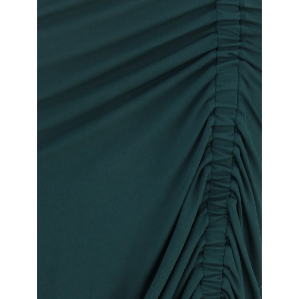 Draped midi Dress
