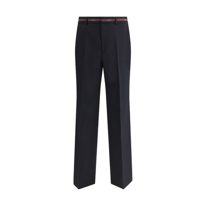 Selvedge detail Wool Pants