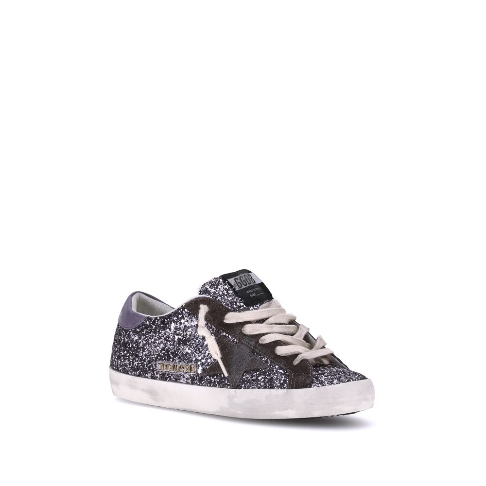 Sneakers Super Star with glitter
